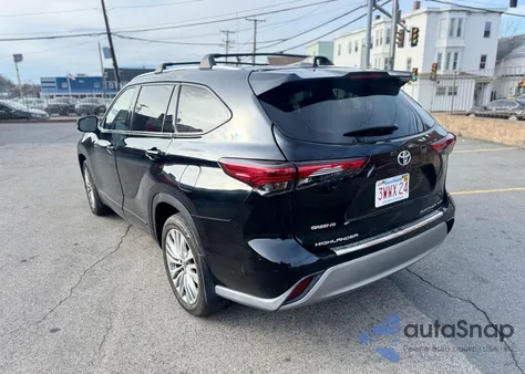 2022 Toyota Highlander Platinum из США, поврежденный, VIN 5TDFZRBH0NS226809